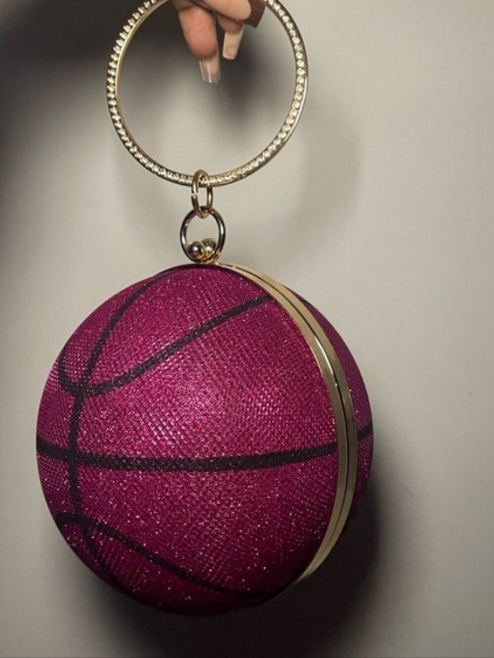 Basketball Clutch Purse